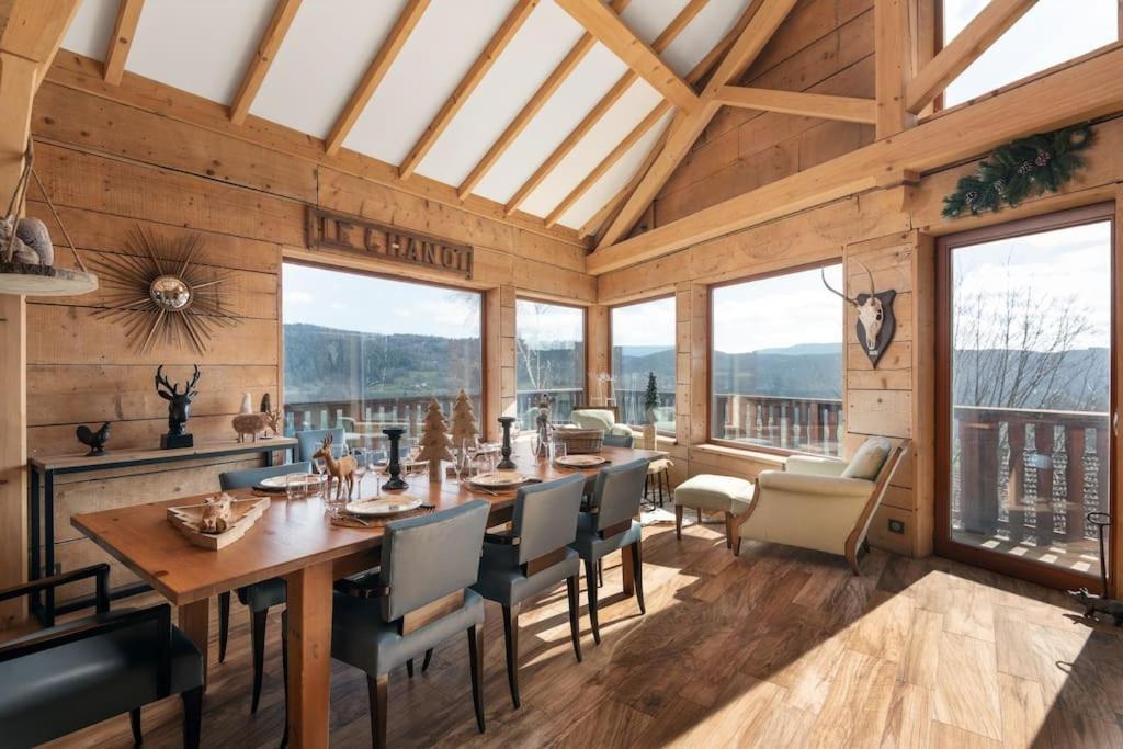 Luxueux Chalet Avec Vue Sur Les Pistes Et Le Hohneck Le Tholy Dış mekan fotoğraf