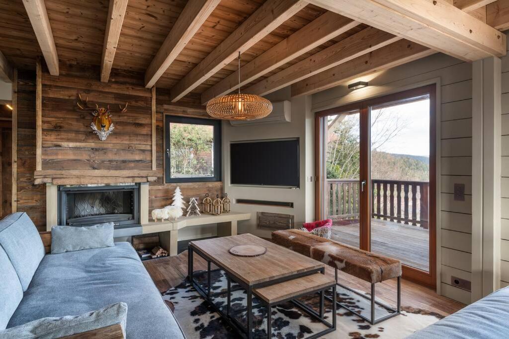 Luxueux Chalet Avec Vue Sur Les Pistes Et Le Hohneck Le Tholy Dış mekan fotoğraf