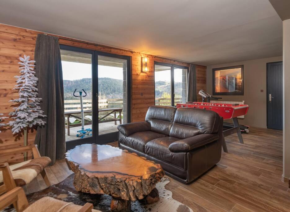 Luxueux Chalet Avec Vue Sur Les Pistes Et Le Hohneck Le Tholy Dış mekan fotoğraf