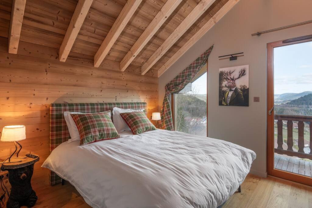 Luxueux Chalet Avec Vue Sur Les Pistes Et Le Hohneck Le Tholy Dış mekan fotoğraf